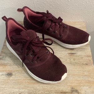 Adidas Cloud Foam running shoes.